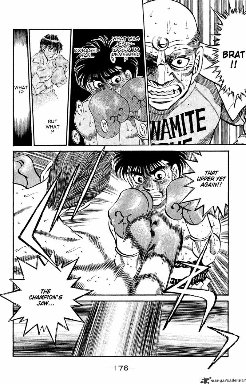 Hajime no Ippo: Fighting Spirit, Chapter 305 image 17